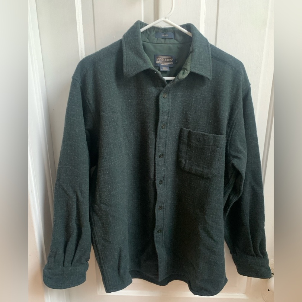 Pendleton Wool Flannel Button Down Shirts Size La… - image 6